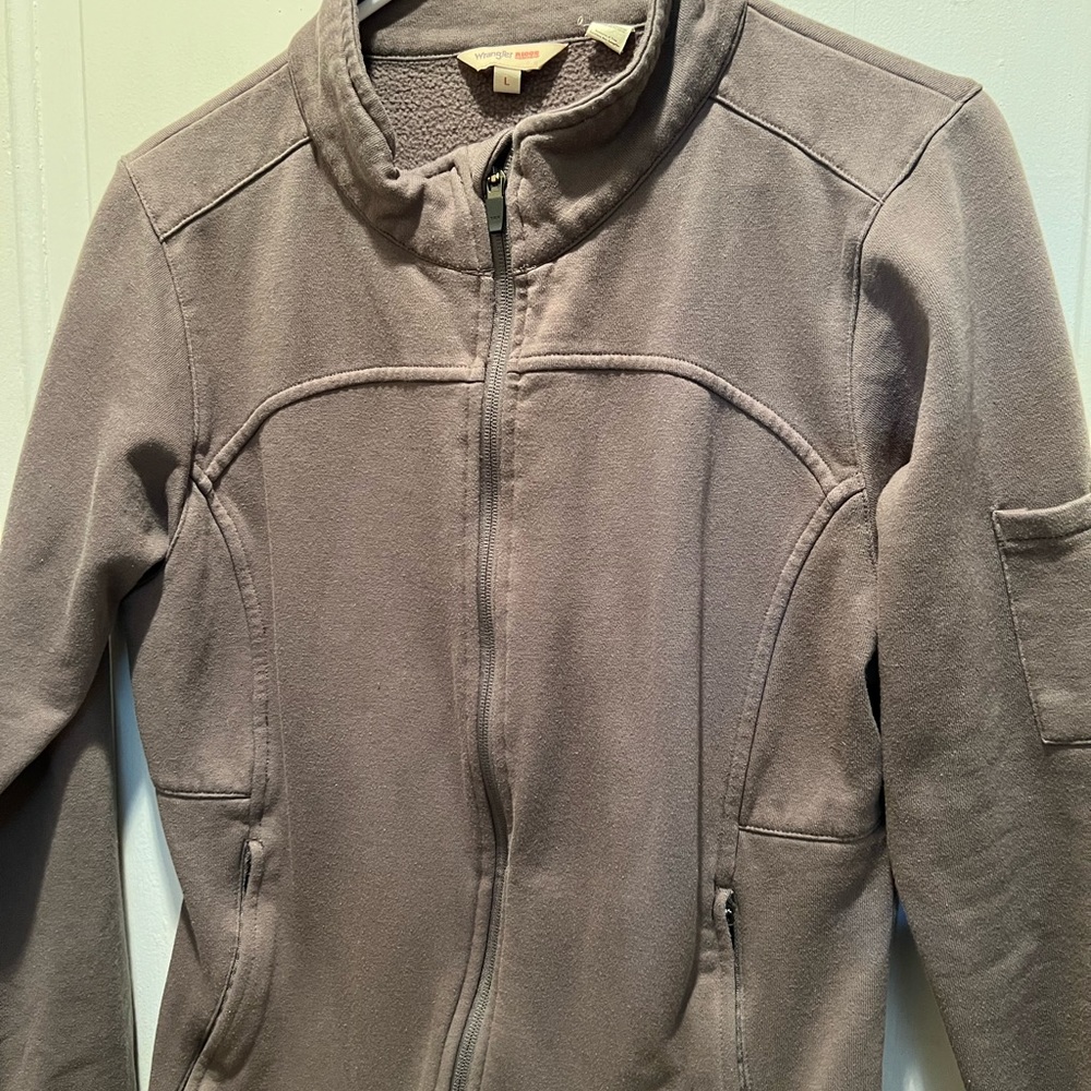 Wrangler Gray Sweater/Jacket Gray Size Large - Picture 8 of 8